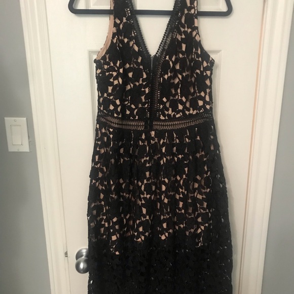 Just Me Lace Dress Sz Large - Picture 2 of 4